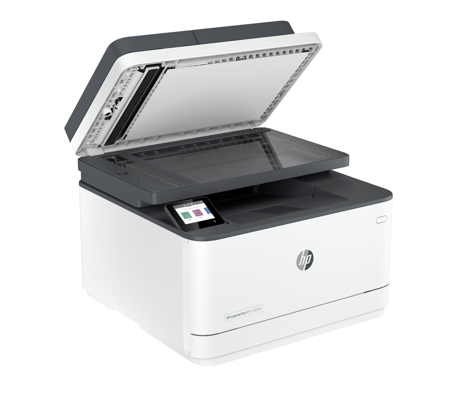 HP LaserJet Pro 3102fdw Sem fios Multifunction Preto e branco Impressora, Copiadora, Scanner; Frente e verso, miniatura 3