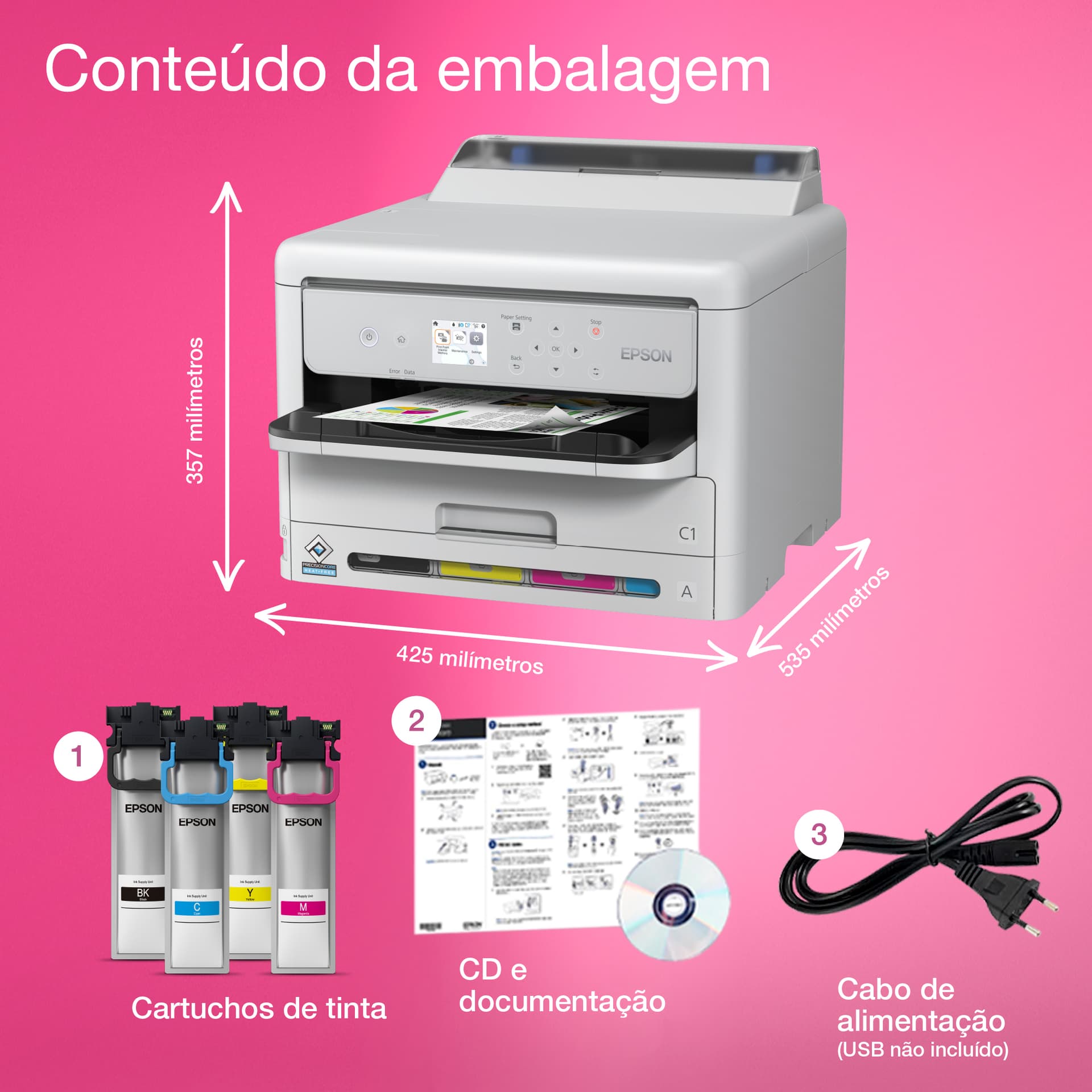 Epson WorkForce Pro WF-C5390DW, miniatura 11