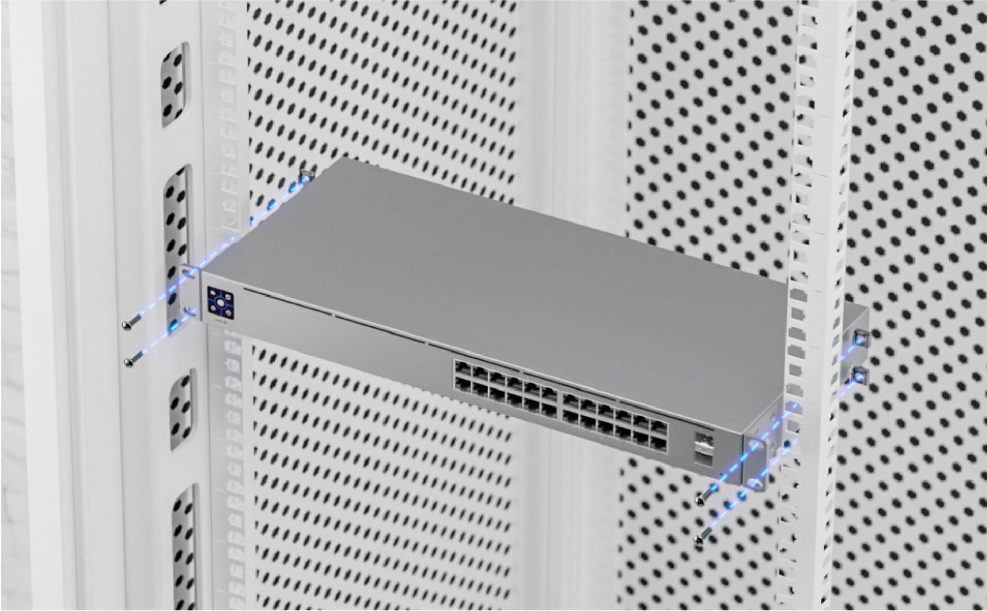 Ubiquiti UniFi Switch USW-24-POE - Interruptor - Administrado - 24 x 10/100/1000 (16 PoE+) + 2 x Gigabit SFP - desktop, montável em trilho - PoE+ (95 W), miniatura 6