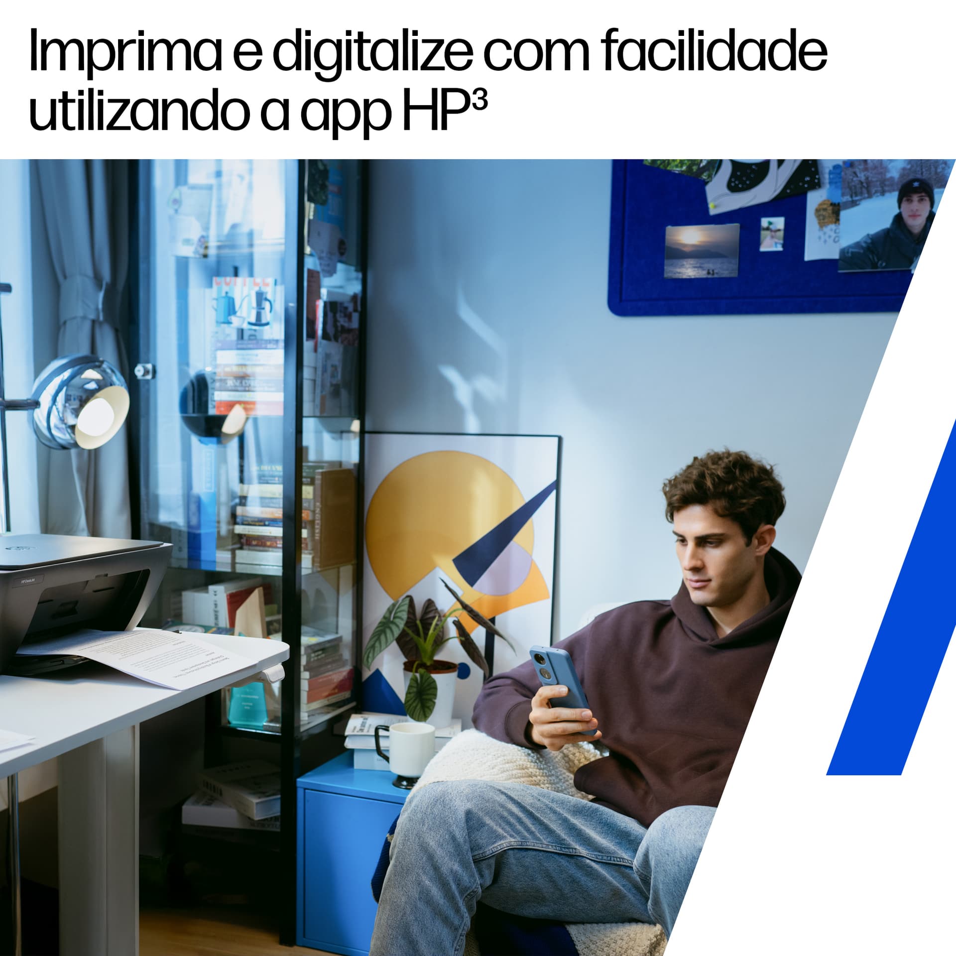 HP DeskJet 2921 Sem fios All-in-One Cor Impressora, Instant Ink, miniatura 8