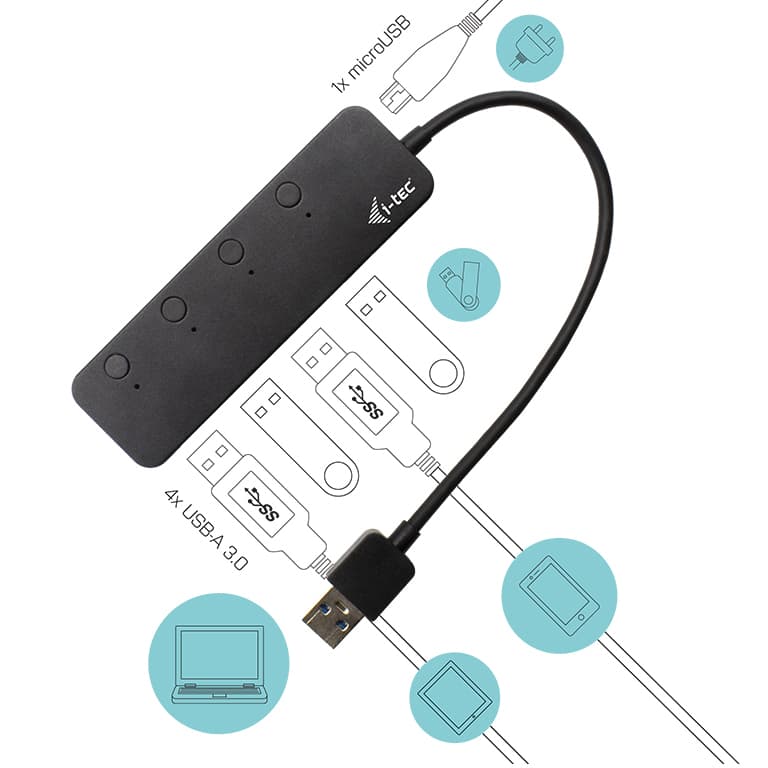 i-tec U3CHARGEHUB4, miniatura 4
