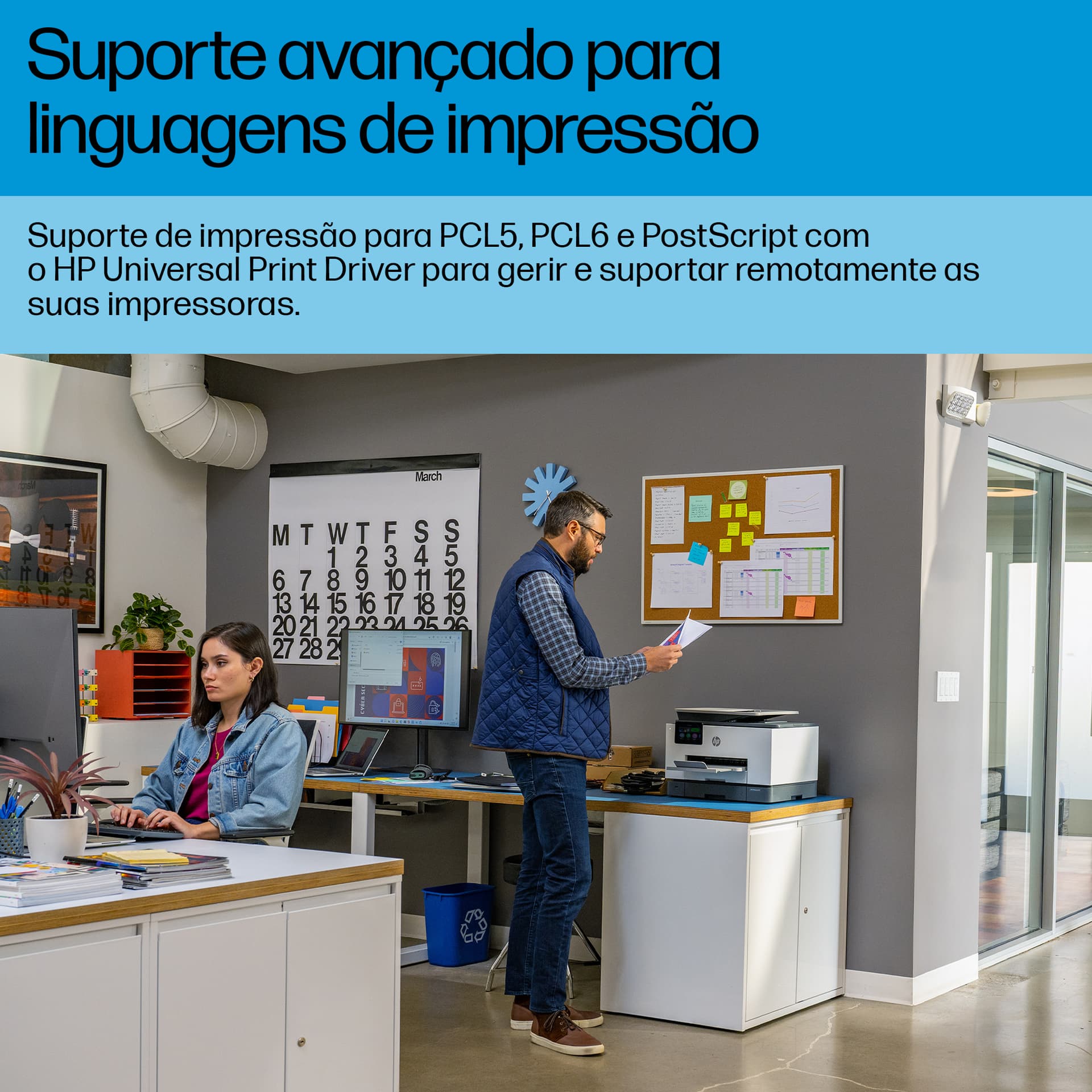 HP OfficeJet Pro 9130b Sem fios All-in-One Cor Impressora, Impressão frente e verso; Copiadora, scanner, miniatura 5