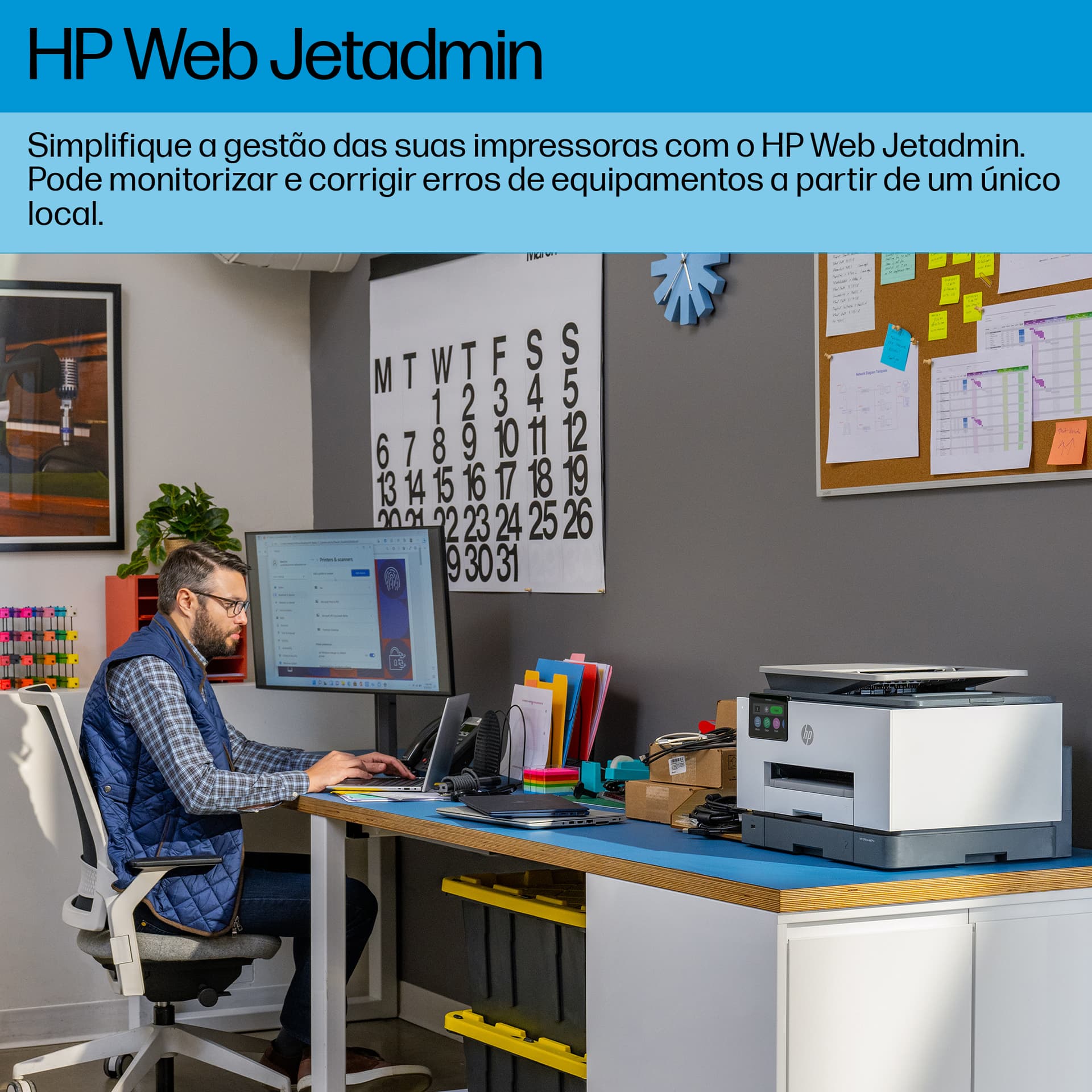 HP OfficeJet Pro 9130b Sem fios All-in-One Cor Impressora, Impressão frente e verso; Copiadora, scanner, miniatura 8