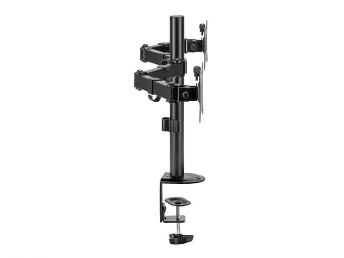 EQUIP ERGO SUPORTE SECRETARIA 2 MONITORES 17" 32" ARTICULADO 650157, miniatura 2