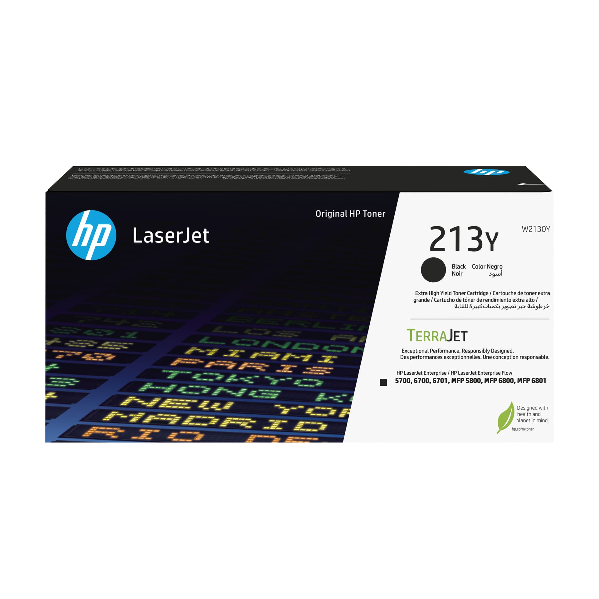 HP Toner LaserJet Original 213Y Preto de Rendimento Extra Elevado, miniatura 1