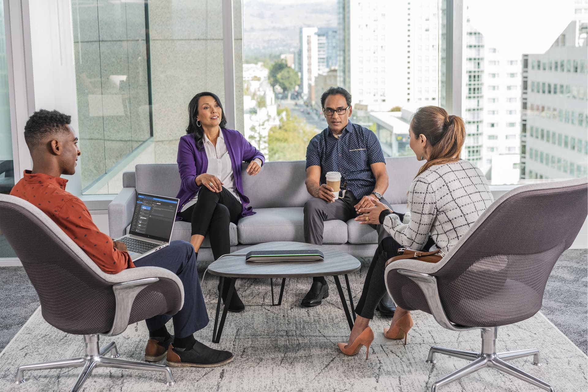 HP Poly Alta-voz Poly Sync 60 certificado para Microsoft Teams, miniatura 3