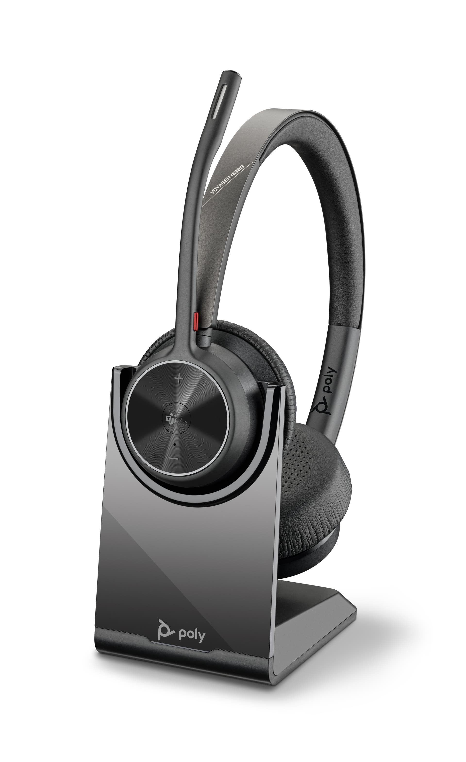 HP Poly Headset Poly Voyager 4320-M certificado para Microsoft Teams + Dongle BT700 + Base de carregamento, miniatura 1