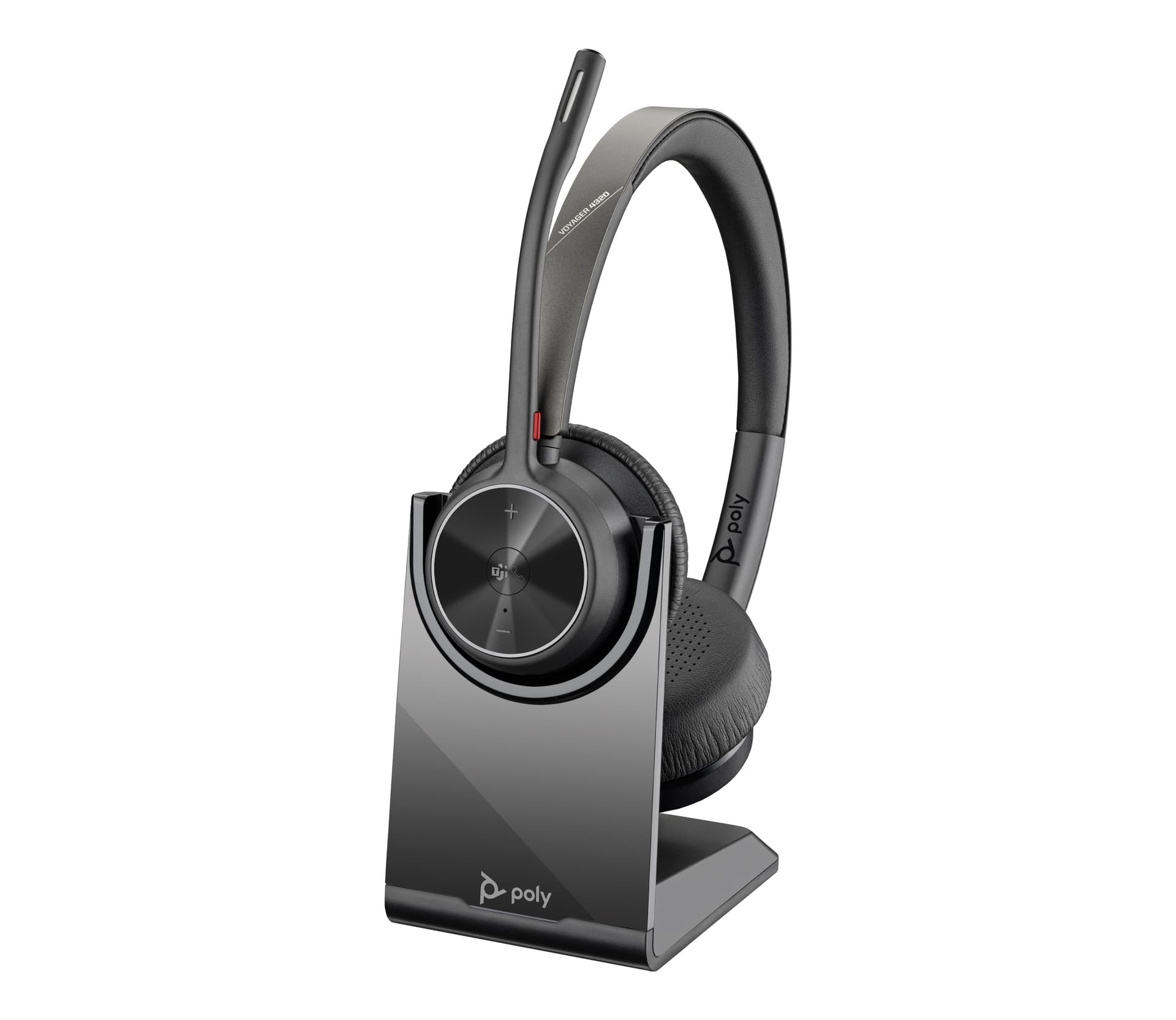 HP Poly Headset Poly Voyager 4320-M certificado para Microsoft Teams + Dongle BT700 + Base de carregamento, miniatura 3
