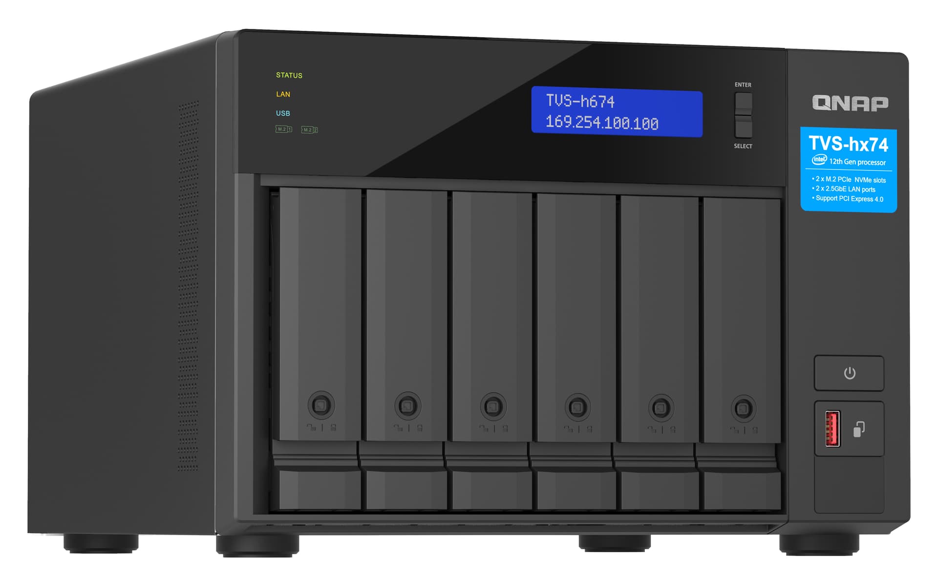 QNAP TVS-H674, miniatura 4