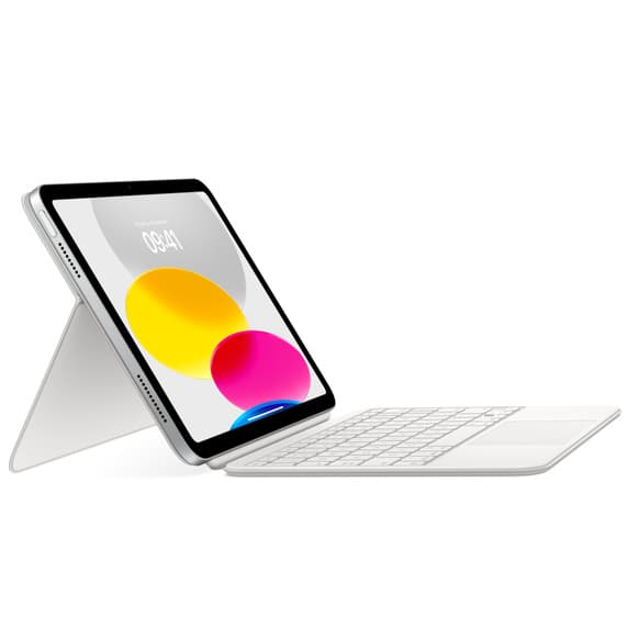 Apple Magic Keyboard Folio - Teclado e pasta de folio - com trackpad - Apple Smart connector - QWERTY - Português - para iPad Wi-Fi (10ª geração), miniatura 4