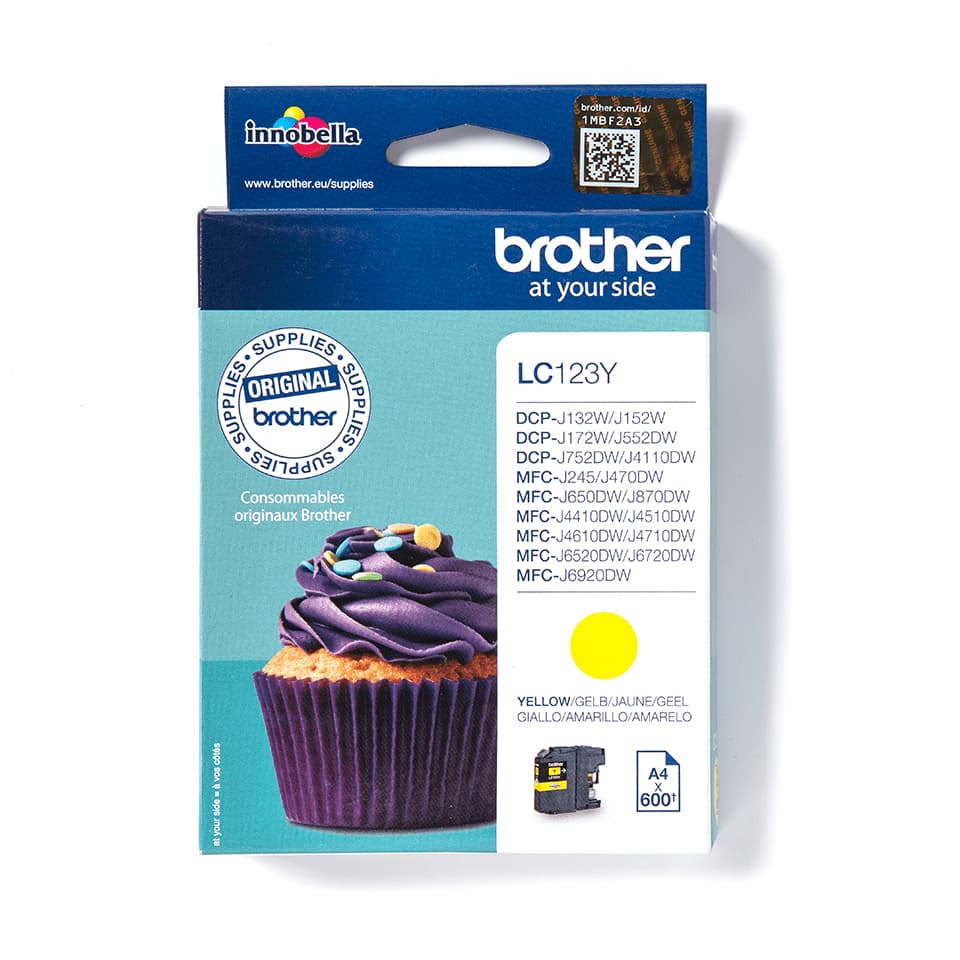 Brother LC123Y, miniatura 1
