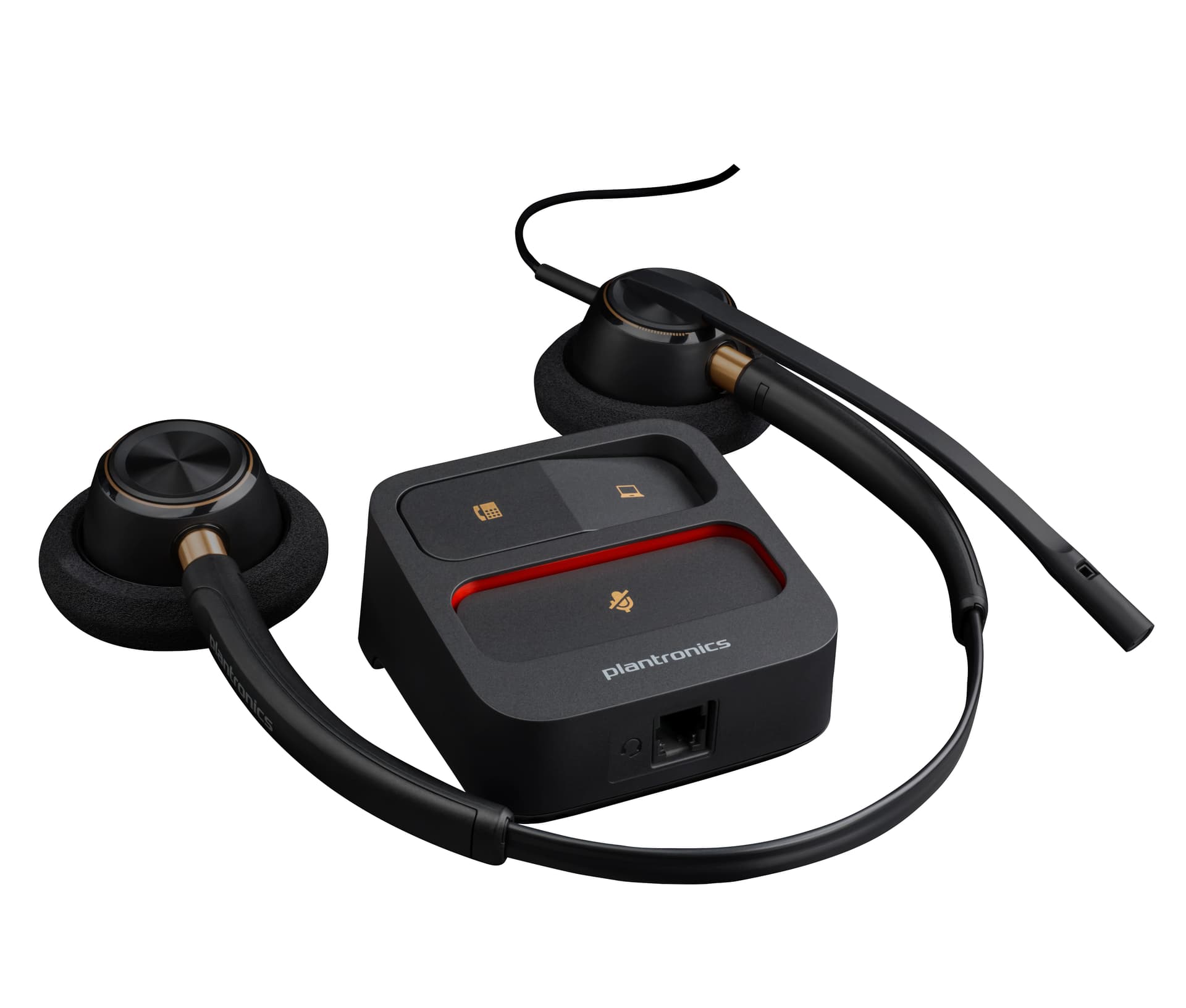 HP Poly Headset binaural Poly EncorePro 520 + Quick Disconnect, miniatura 4