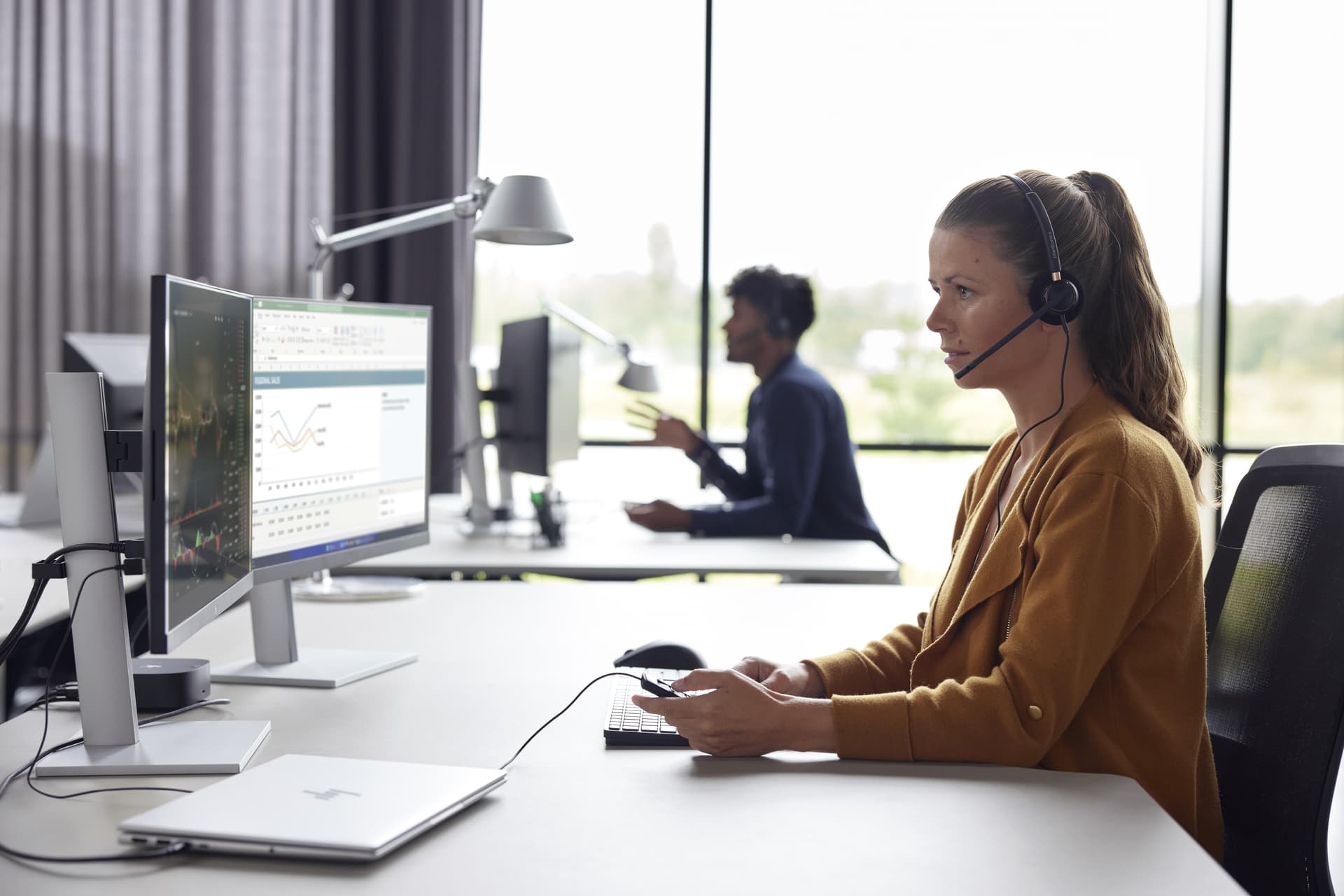 HP Poly Headset monaural Poly EncorePro 510 + Quick Disconnect, miniatura 2