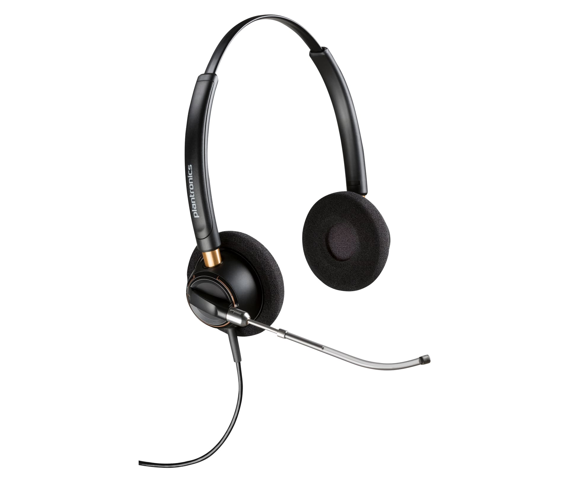 HP Poly Headset binaural Poly EncorePro 520V + Tubo de voz + Quick Disconnect, miniatura 1