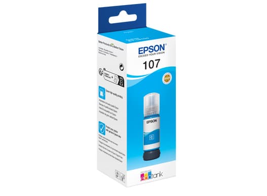 Epson Garrafa de tinta Ciano EcoTank 107, miniatura 9
