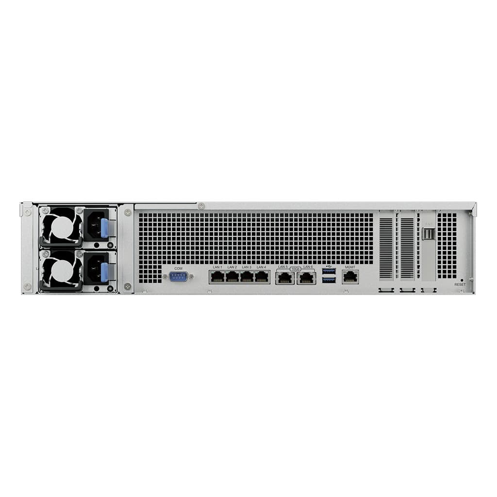 Synology SA3610 - Servidor NAS - 12 baias - montável em bastidor - SATA 6Gb/s / SAS - RAID (expansão de disco rígido) RAID F1, JBOD, 0, 1, 5, 6, 10 - RAM 16 GB - Gigabit Ethernet / 10 Gigabit Ethernet - iSCSI assistência - 2U, miniatura 5