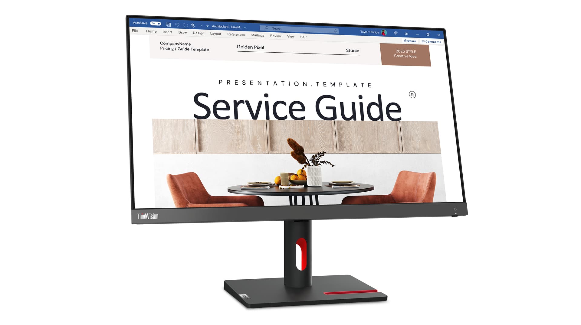 Lenovo ThinkVision S24i-30, miniatura 3