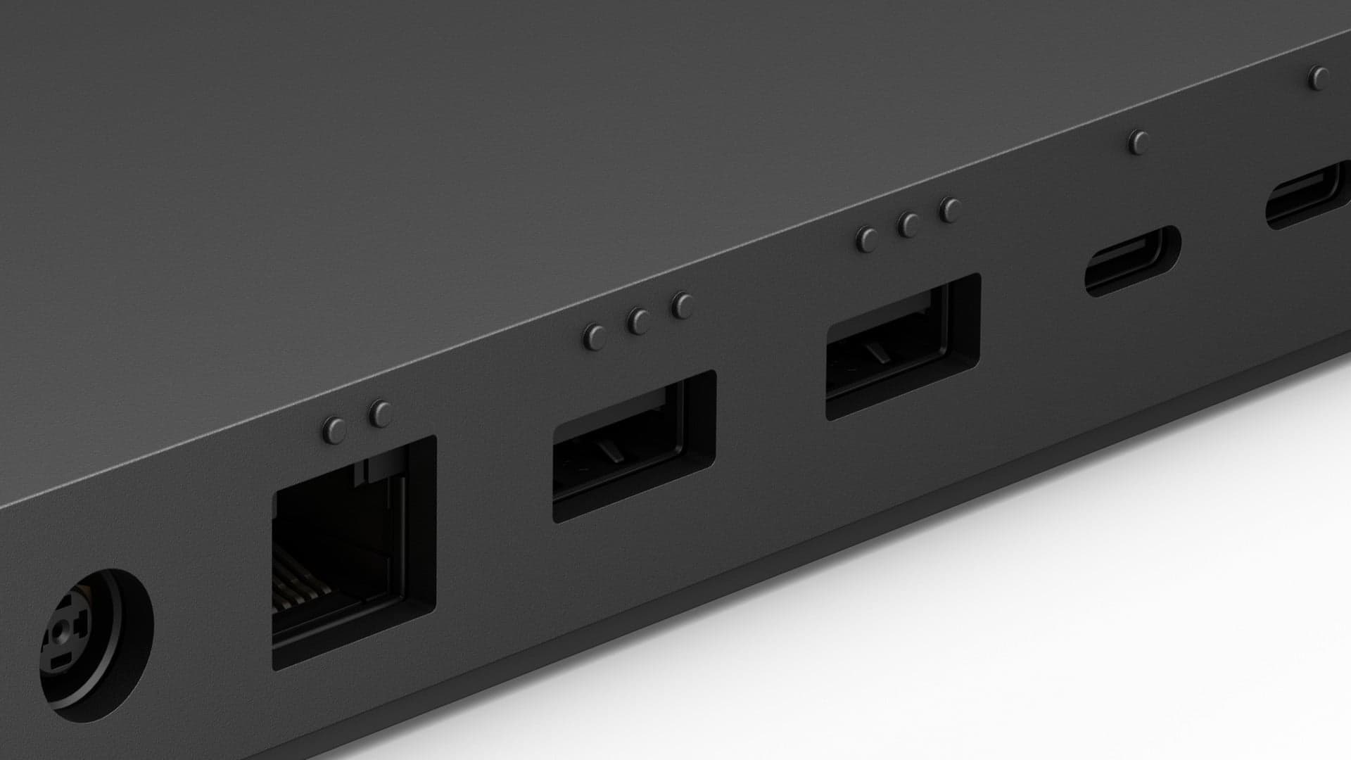Microsoft Surface Dock - Estação de engate - Thunderbolt 4 - 3 x Thunderbolt - 1GbE, 2.5GbE - 165 watt, miniatura 3