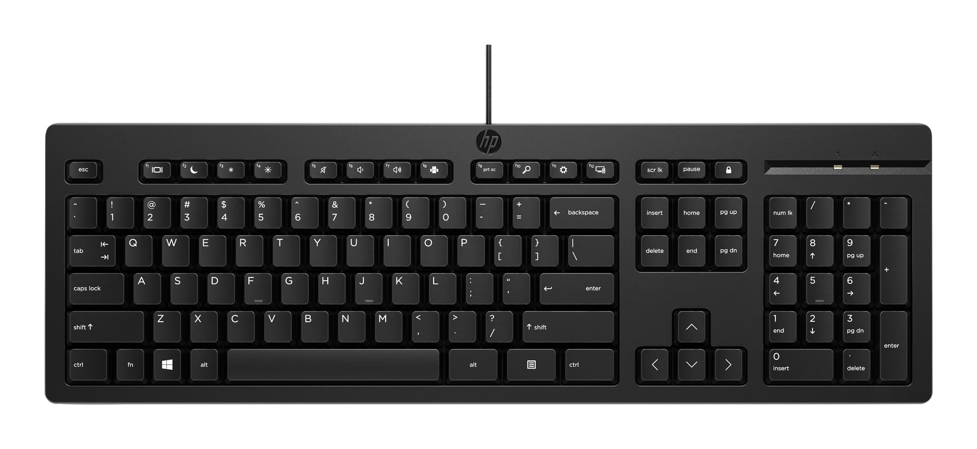 HP Teclado com fios 125, miniatura 1