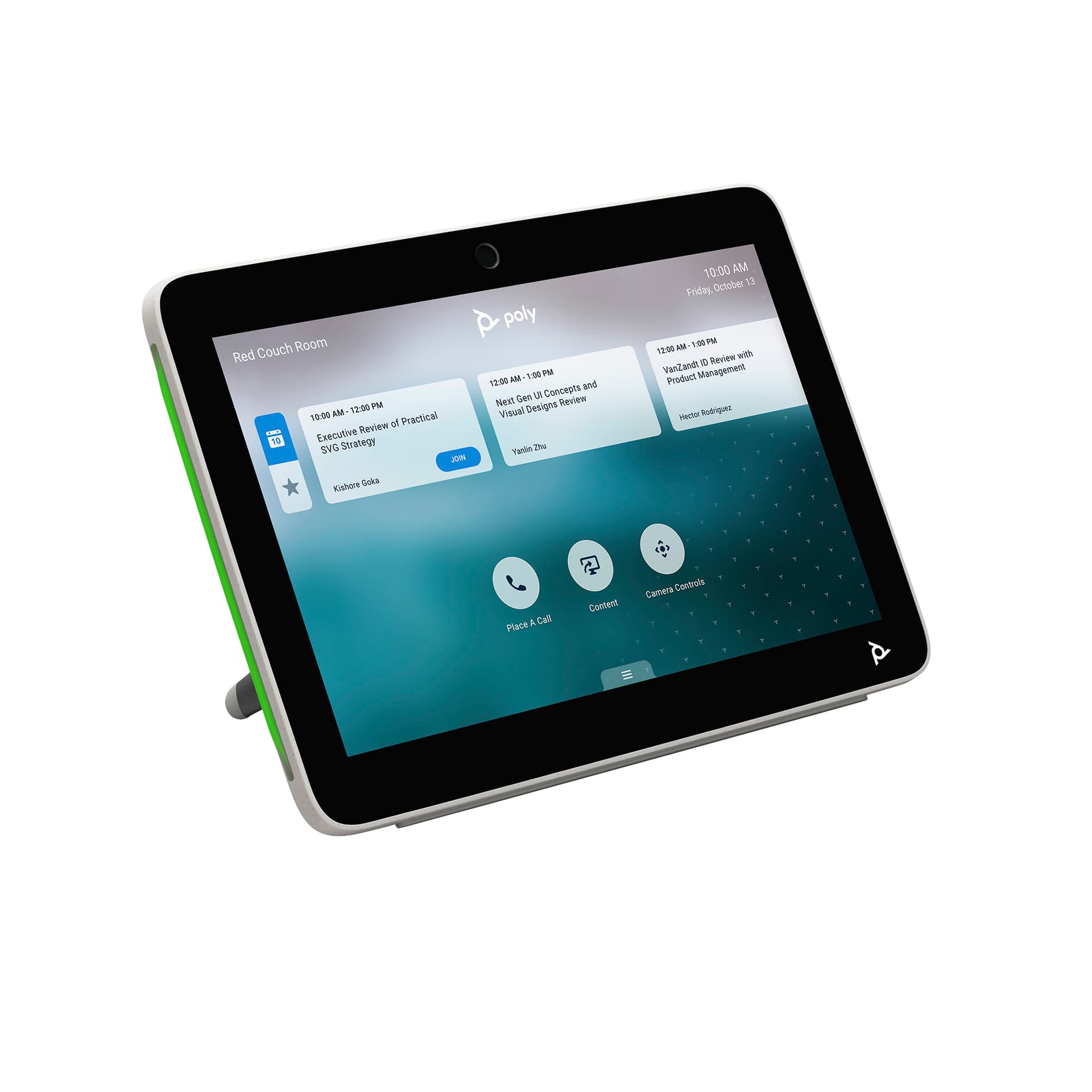 HP Poly TC10 White Touch Controller, miniatura 2