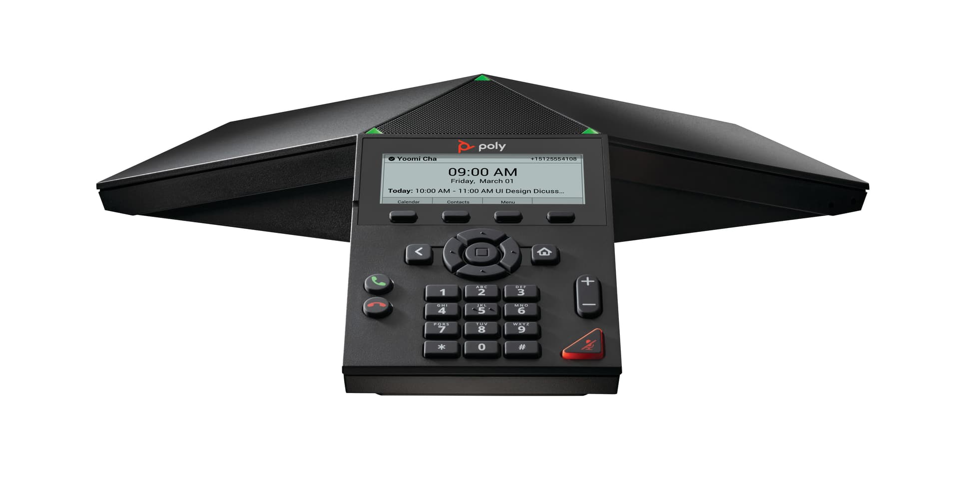 HP Poly Telefone de Conferência IP Poly Trio 8300 com PoE, miniatura 1