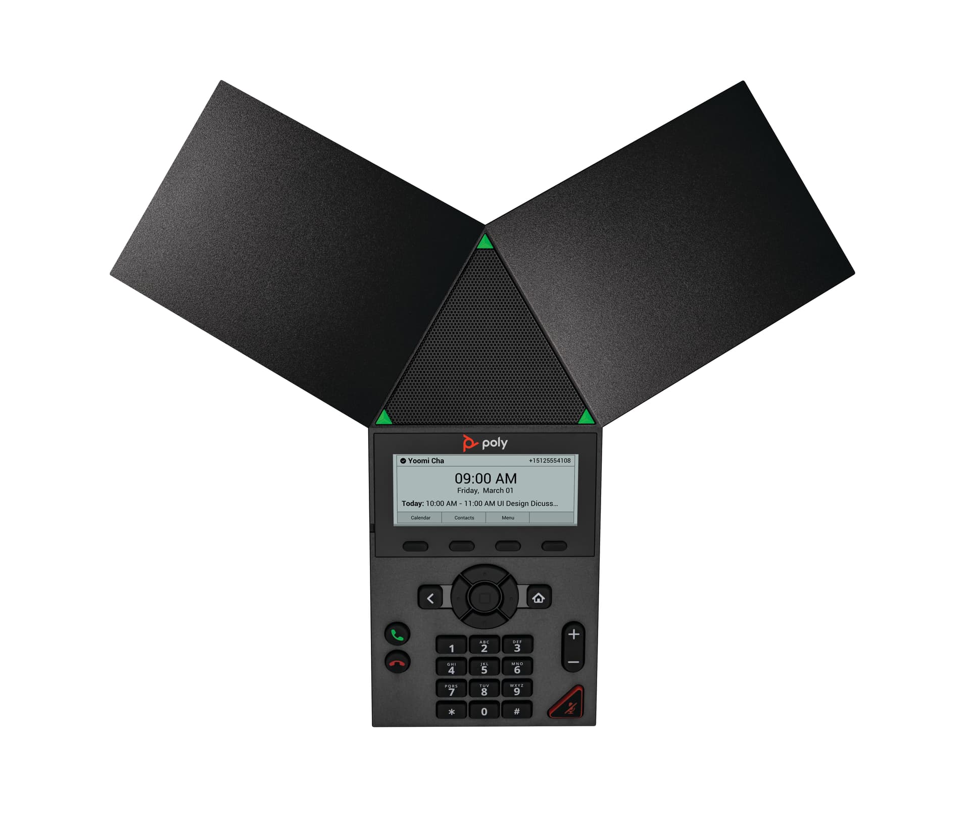 HP Poly Telefone de Conferência IP Poly Trio 8300 com PoE, miniatura 4