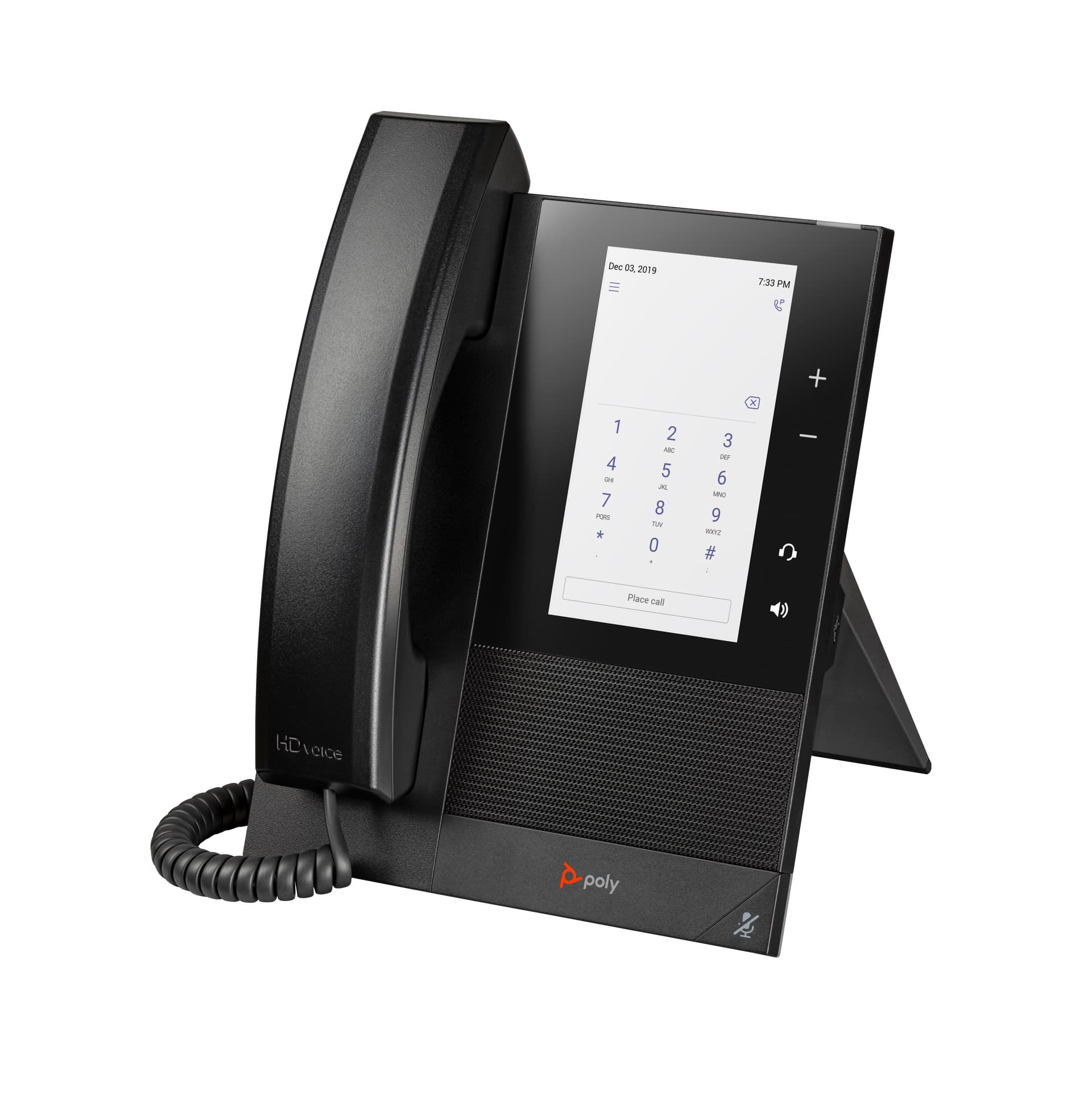 HP Poly Telefone Multimédia Empresarial Poly CCX 400 para Microsoft Teams com PoE, miniatura 2