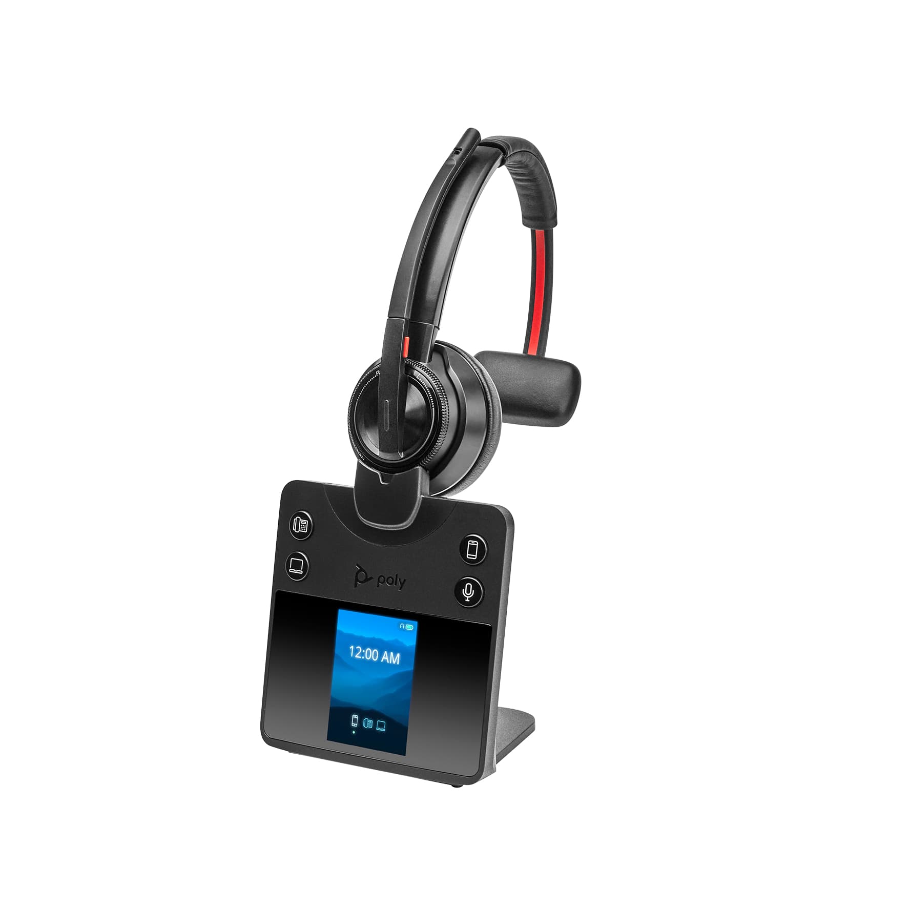 HP Poly Headset Monoaural Poly Savi 8410 Office DECT 1880-1900 MHz, miniatura 1