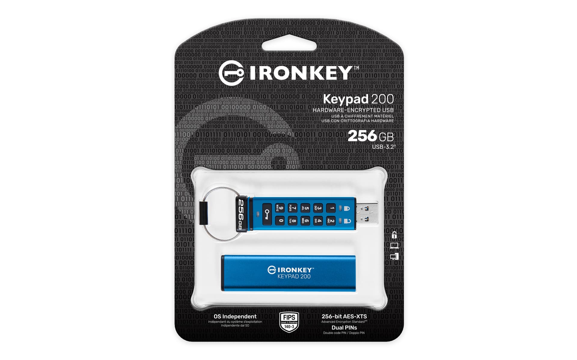Kingston Technology IronKey Keypad 200, miniatura 3