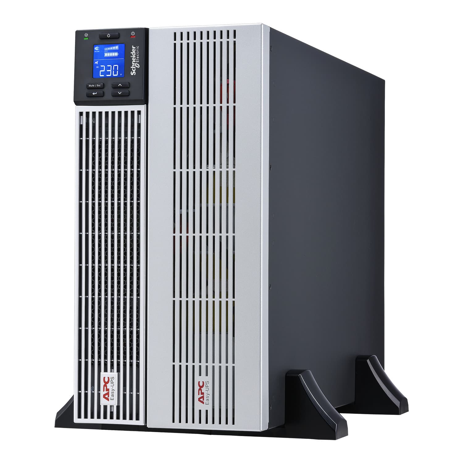 APC Easy UPS On-Line, 6kVA/6kW, Lithium-ion, Rack/Tower 5U, 230V, 1 Hard wire (1P+N+E) outlet, Intelligent Card Slot, Extended runtime, W/ rail kit, miniatura 3