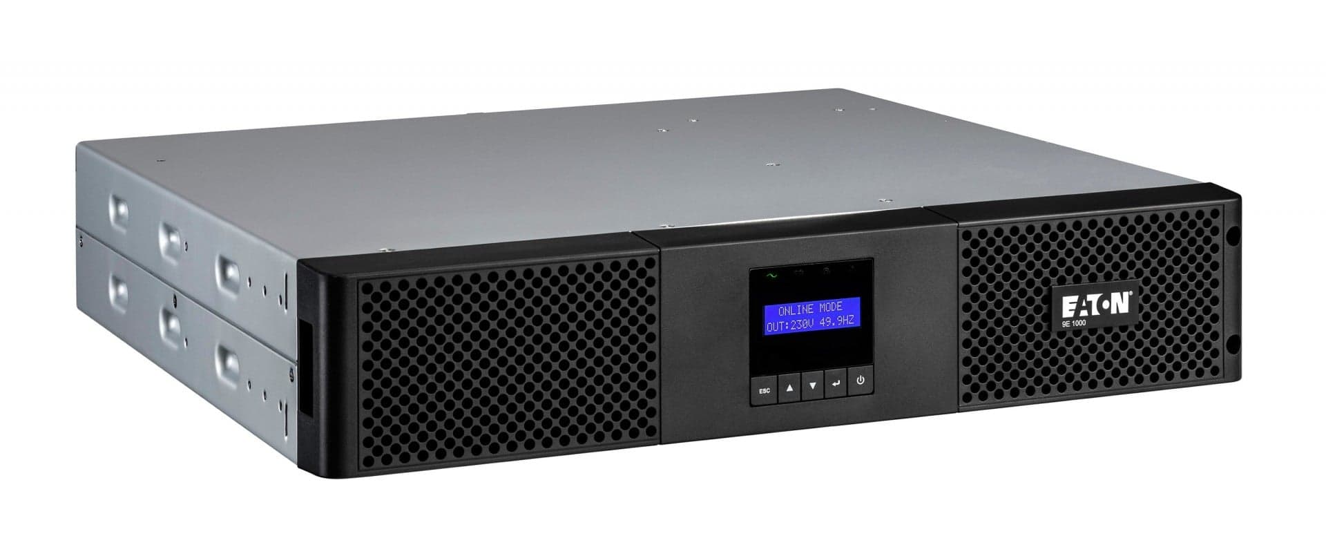 Eaton 9E - UPS - AC 200/220/230/240 V - 900 watt - 1000 VA - RS-232, USB - conectores de saída: 4 - 2U - preto, miniatura 5