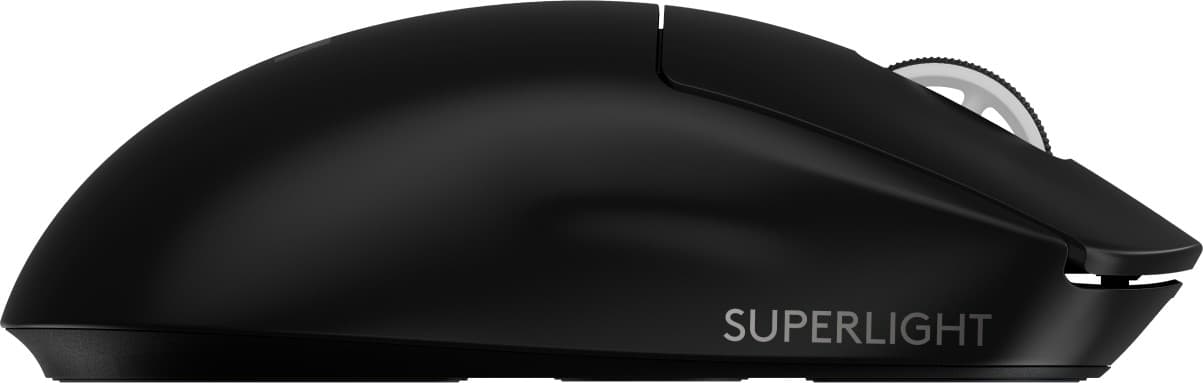 Logitech G PRO X SUPERLIGHT 2 - Rato - gaming - óptico - 5 botões - sem fios - 2.4 GHz - recetor USB Logitech LIGHTSPEED - preto, miniatura 3