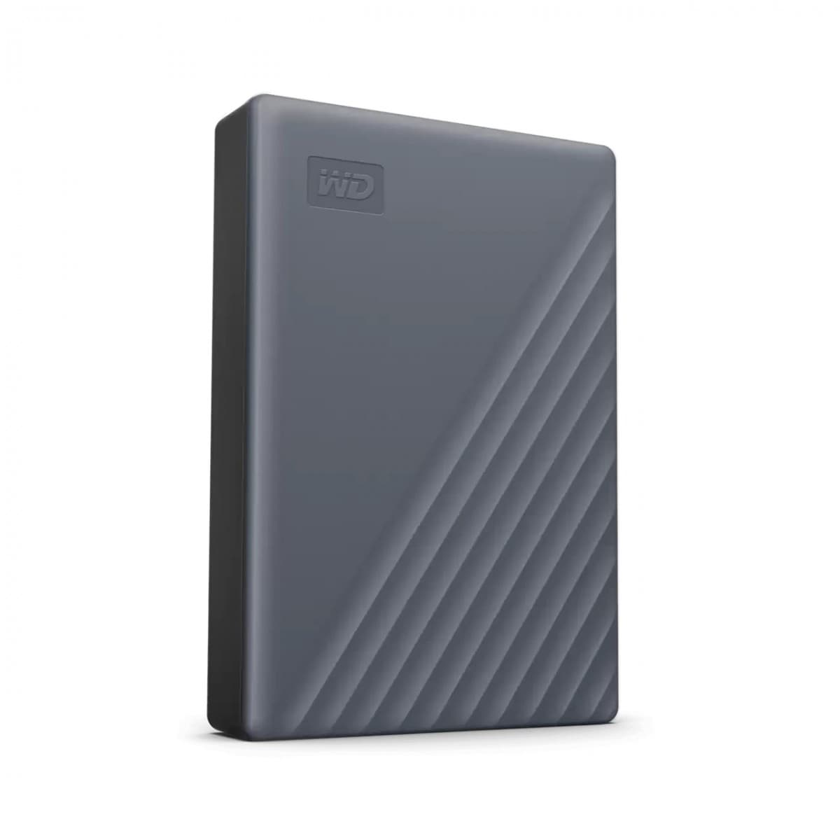 WD My Passport WDBRMD0040BGY-WESN - Disco rígido - encriptado - 4 TB - externa (portátil) - USB 3.2 Gen 1 - 256-bits AES - cinzento silício, miniatura 2
