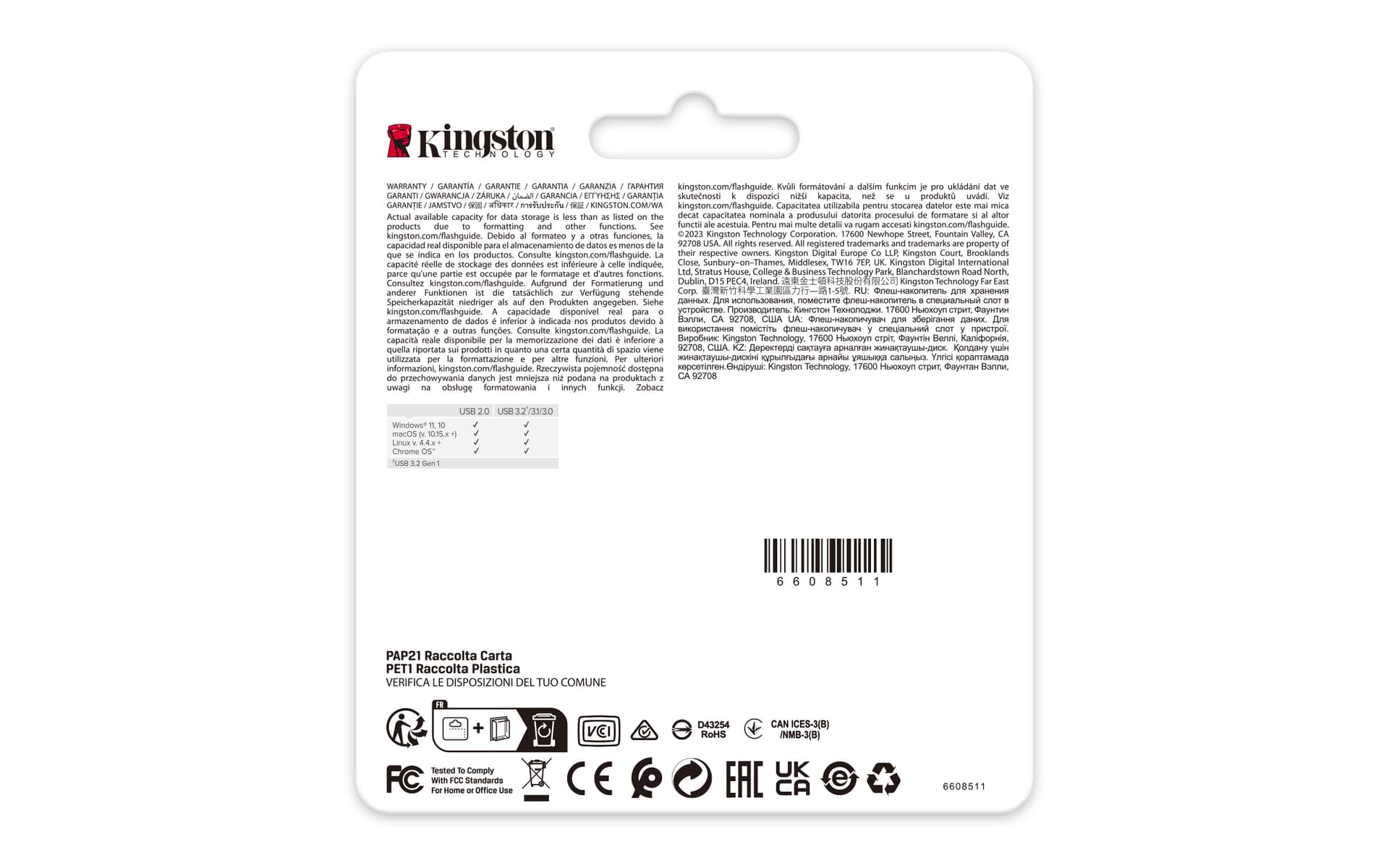 Kingston Technology DataTraveler SE9 G3, miniatura 6