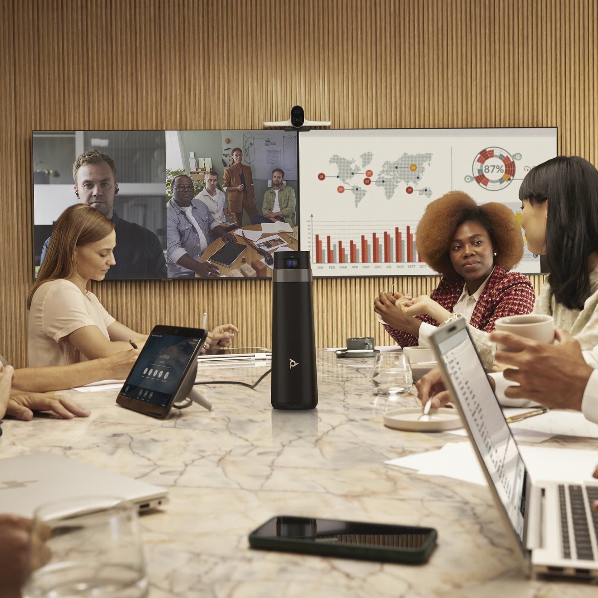HP Poly Studio G62 Video Conferencing System, miniatura 2