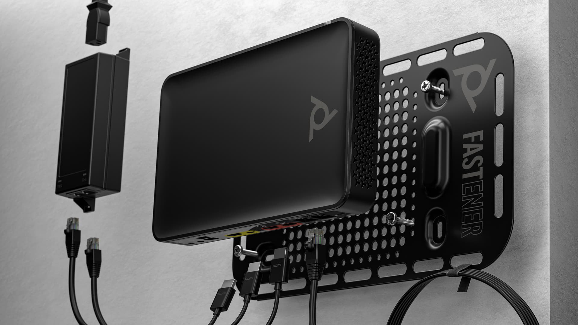 HP Poly Studio G62 Video Conferencing System With Mounting Plate Kit No Radio TAA, miniatura 7