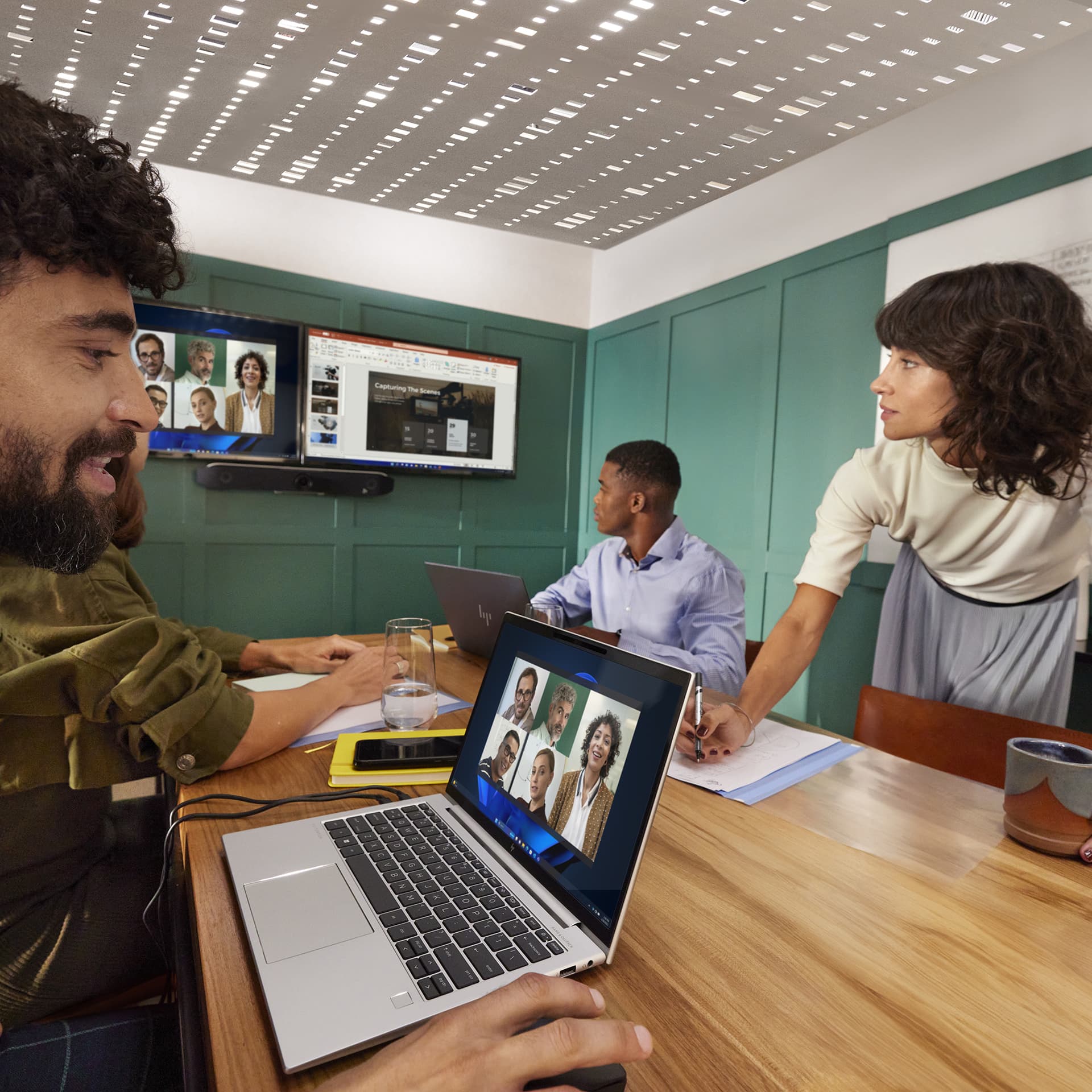 HP Poly Studio V52 USB Video Bar, miniatura 3