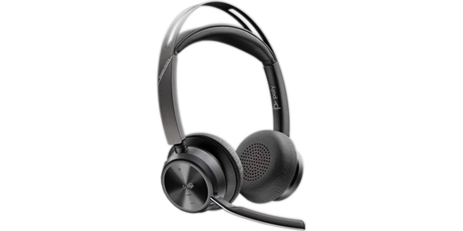HP Poly Voyager Focus 2 Microsoft Teams Certified USB-C-C Headset +USB-C/A Adapter, miniatura 2