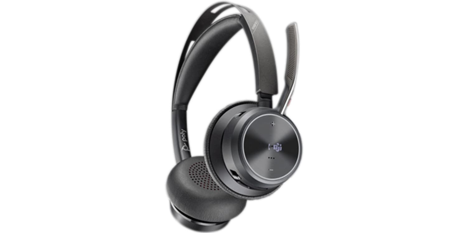 HP Poly Voyager Focus 2 Microsoft Teams Certified USB-C-C Headset +USB-C/A Adapter, miniatura 6