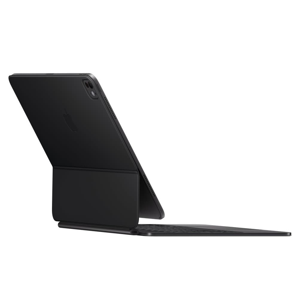 O Magic Keyboard para iPad Pro permite escrever de forma confortável: inclui um trackpad com novo design elegante e portátil: além de um descanso para o pulso em alumínio, miniatura 5