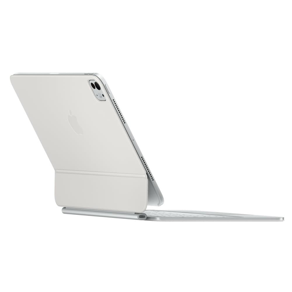 O Magic Keyboard para iPad Pro permite escrever de forma confortável: inclui um trackpad com novo design elegante e portátil: além de um descanso para o pulso em alumínio, miniatura 3