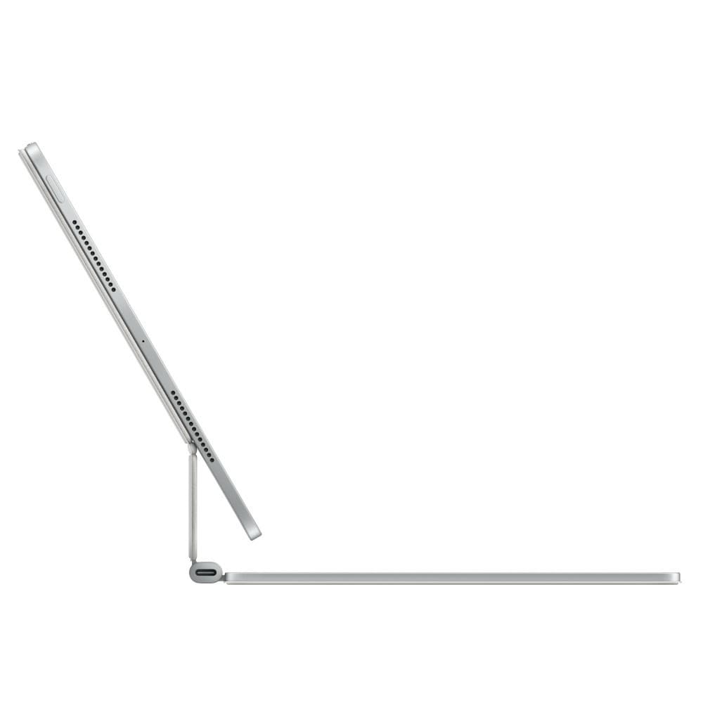 O Magic Keyboard para iPad Pro permite escrever de forma confortável: inclui um trackpad com novo design elegante e portátil: além de um descanso para o pulso em alumínio, miniatura 5