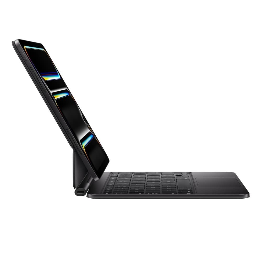 O Magic Keyboard para iPad Pro permite escrever de forma confortável: inclui um trackpad com novo design elegante e portátil: além de um descanso para o pulso em alumínio, miniatura 2
