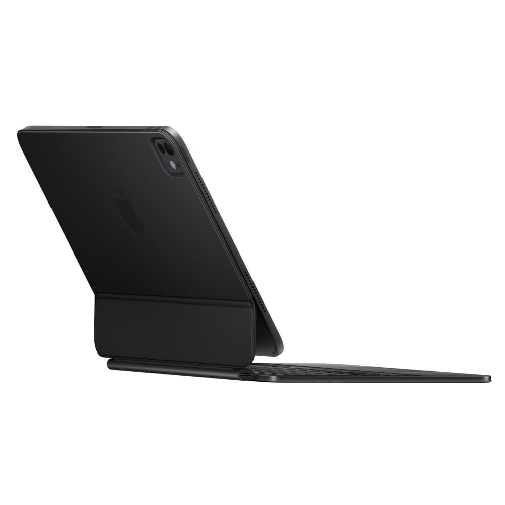 O Magic Keyboard para iPad Pro permite escrever de forma confortável: inclui um trackpad com novo design elegante e portátil: além de um descanso para o pulso em alumínio, miniatura 3