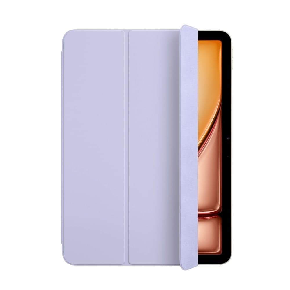 A Smart Folio para iPad Air (M2) pode ser ajustada em vários ângulos de utilização para ler, ver vídeos, escrever ou fazer chamadas FaceTime, miniatura 1