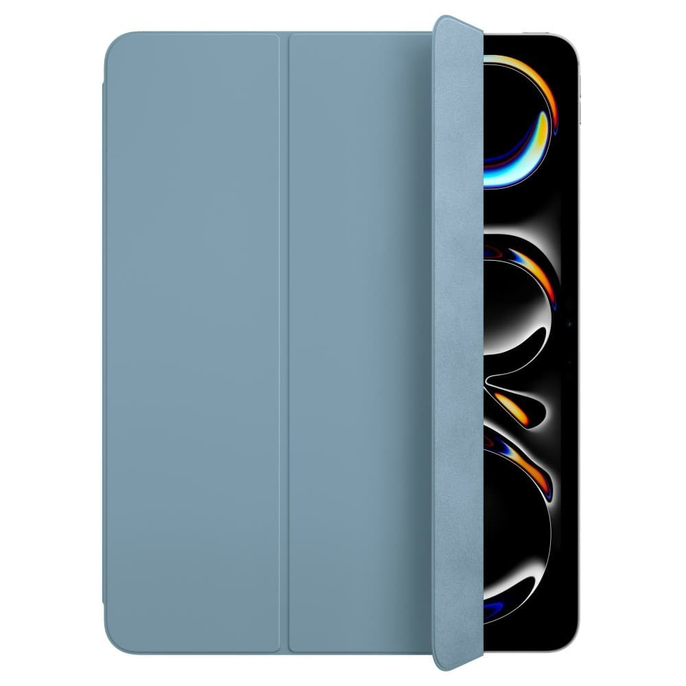 A Smart Folio para iPad Pro (M4) pode ser ajustada em vários ângulos de utilização para ler: ver vídeos: escrever ou fazer chamadas FaceTime, miniatura 3