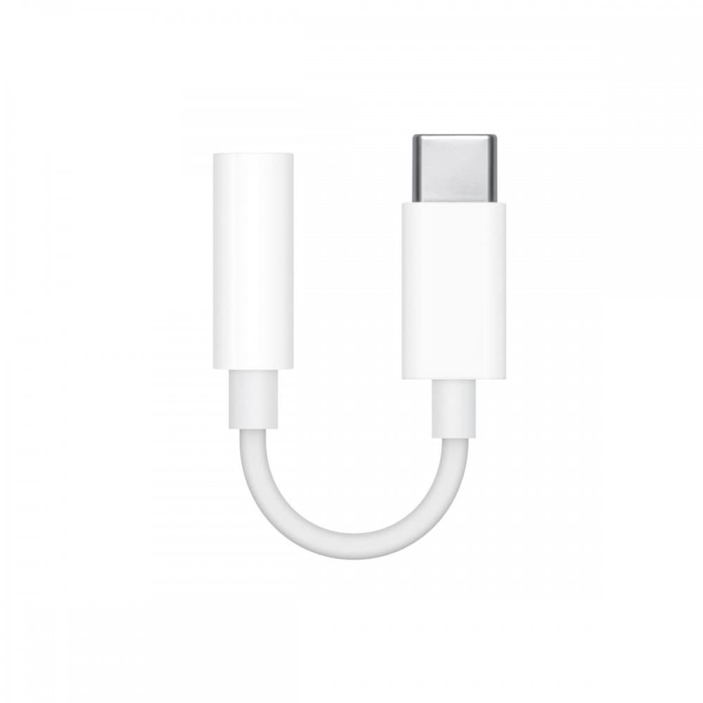 O Adaptador USB-C para entrada de auscultadores de 3,5 mm permite ligar dispositivos que usem uma ficha áudio de 3,5 mm padrão (como auscultadores ou colunas) a dispositivos USB‑C., miniatura 2