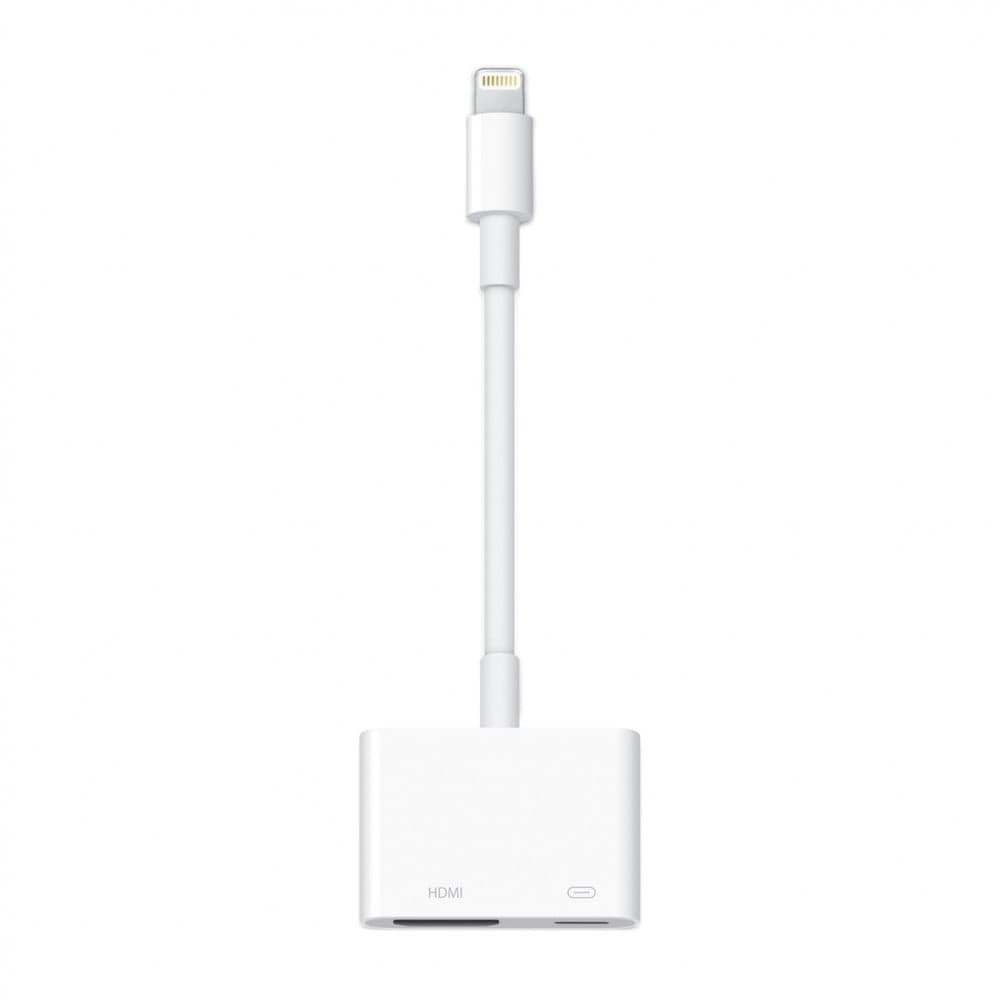 Use o Adaptador Lightning para AV digital com o iPhone, iPad ou iPod com conetor Lightning, miniatura 1
