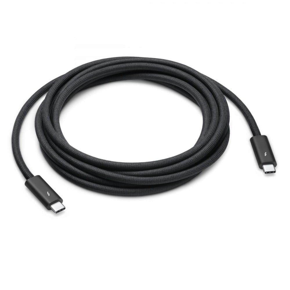 Apple Thunderbolt 4 Pro - Cabo Thunderbolt - USB-C (M) para USB-C (M) - USB 3.2 / USB4 / Thunderbolt 3 / Thunderbolt 4 / DisplayPort - 3 m - ativo, Suporte para ligação em cadeia - preto, miniatura 1