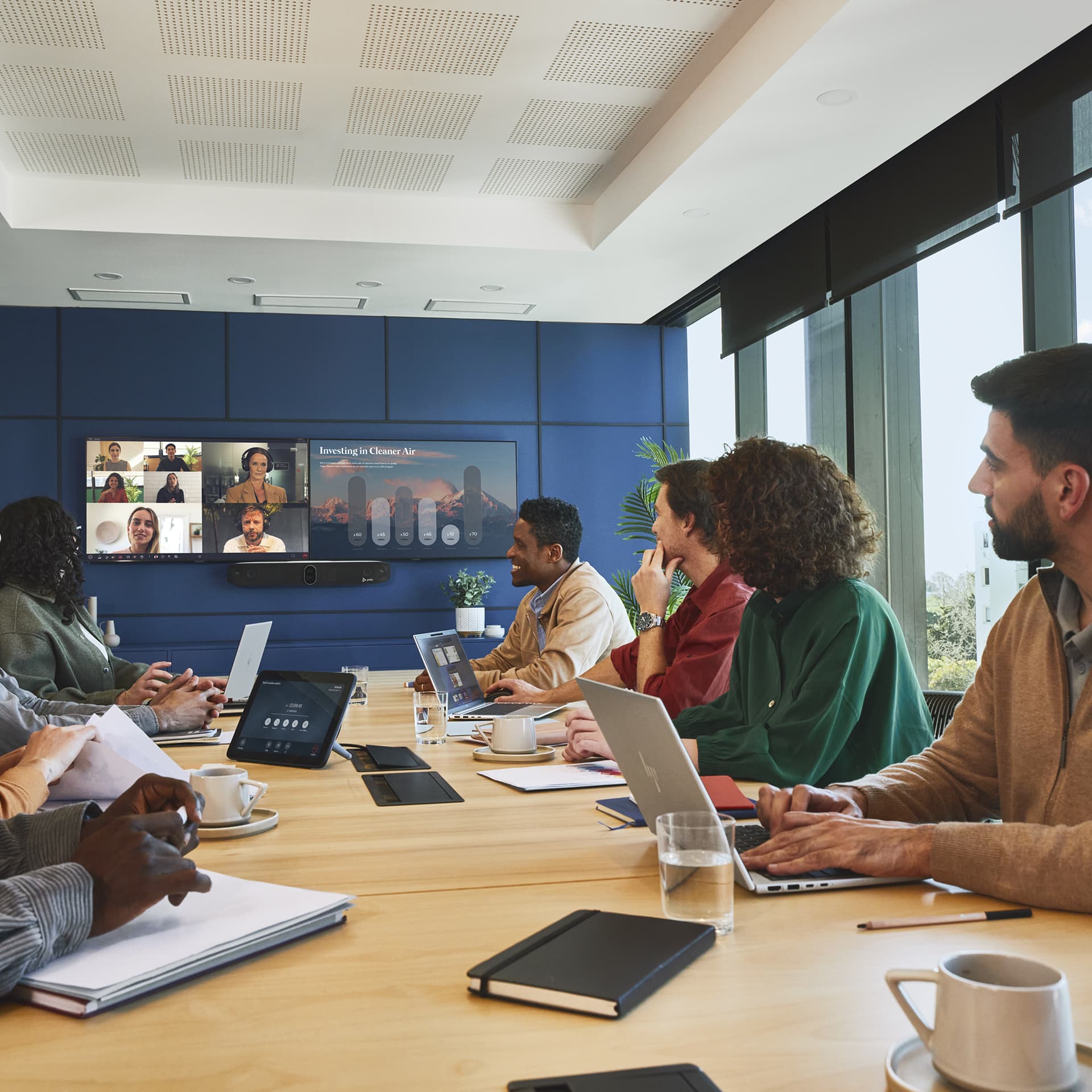 HP Poly Studio X72 All-In-One Video Bar, miniatura 5